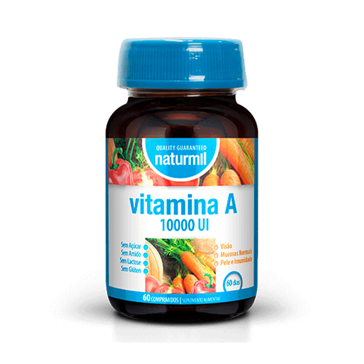 Vitamina A 10.000 Ui 60 Comprimidos - Go Natural