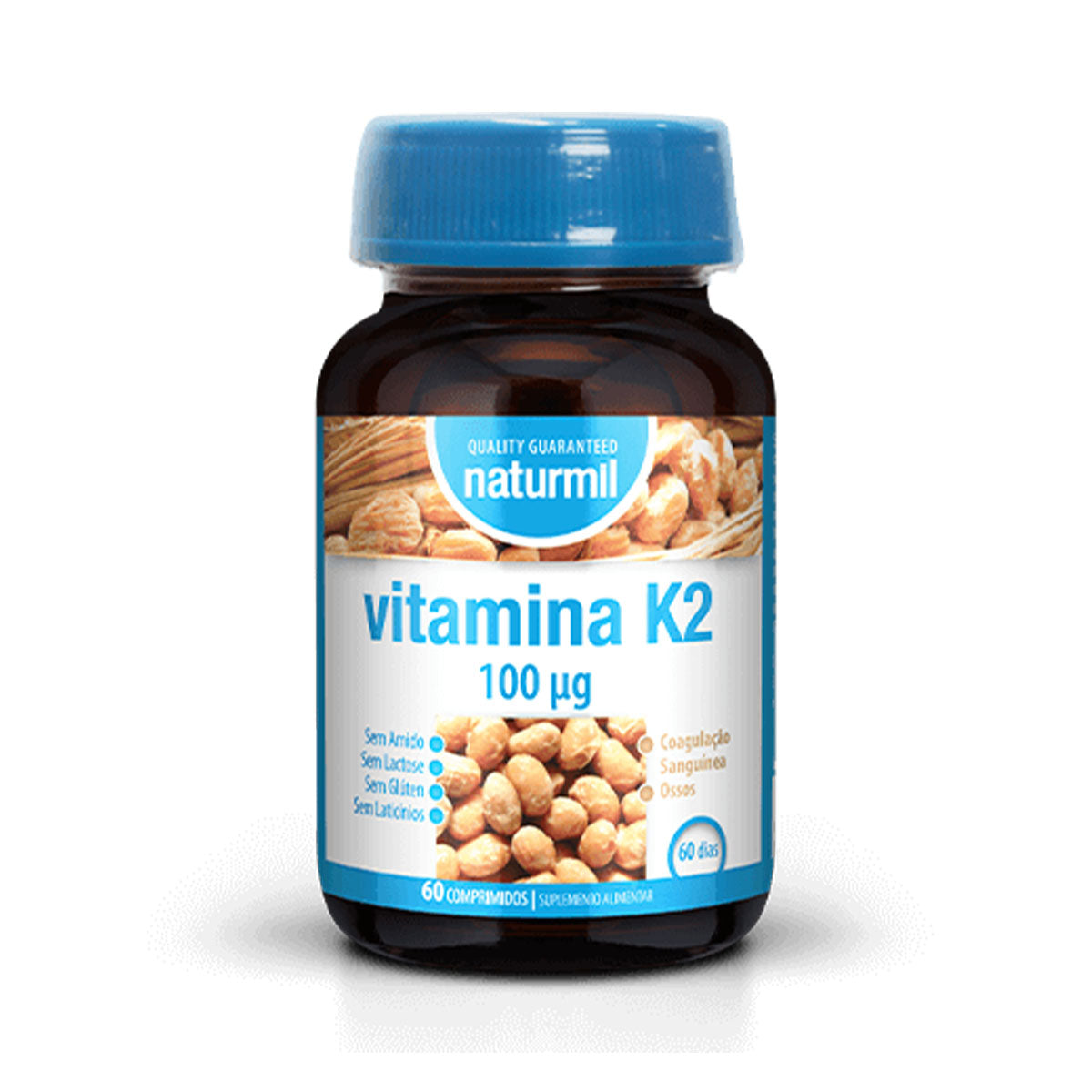 Vitamina K2 60 Comprimidos - Go Natural