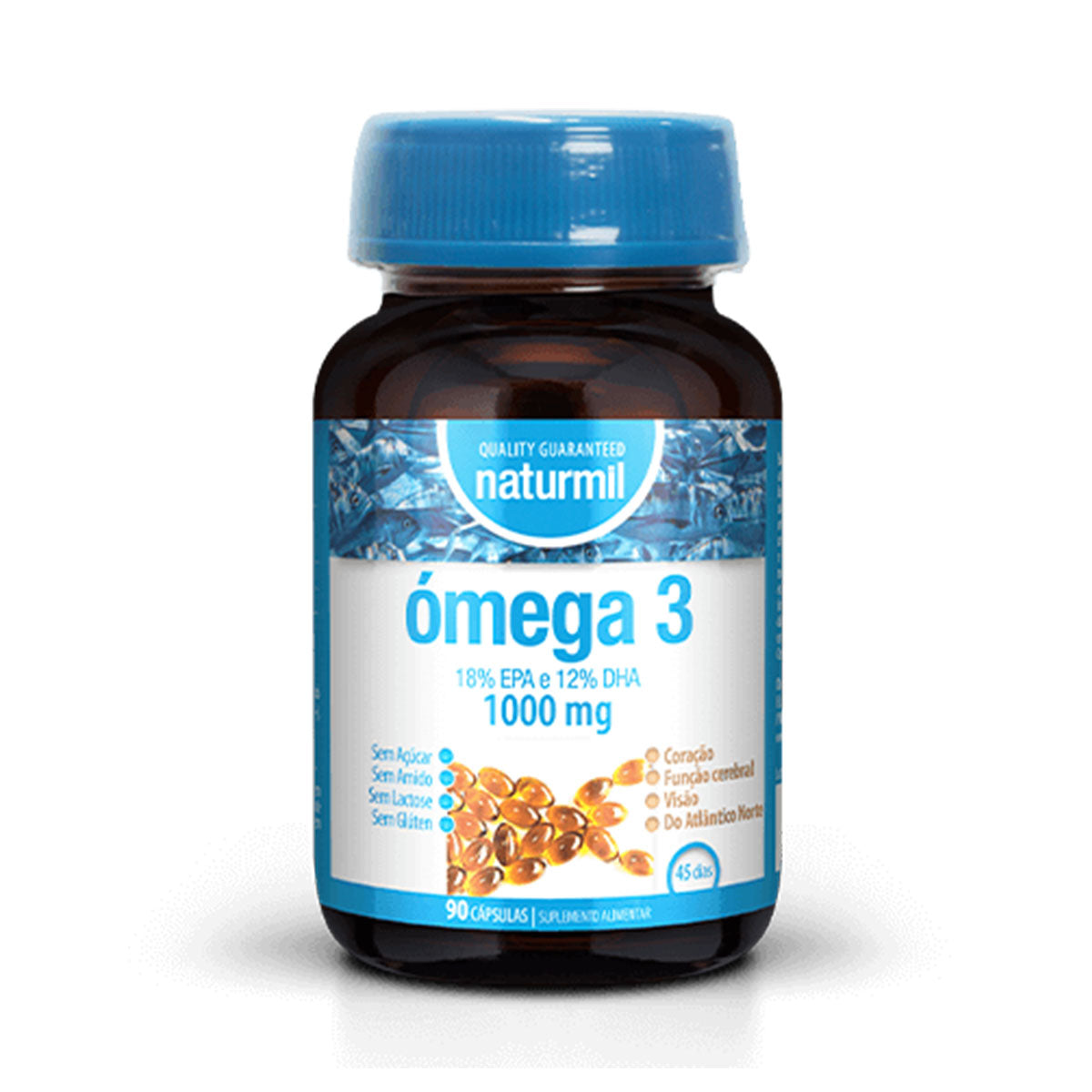 Omega-3 1000 mg 18/12 90 Capsulas - Go Natural