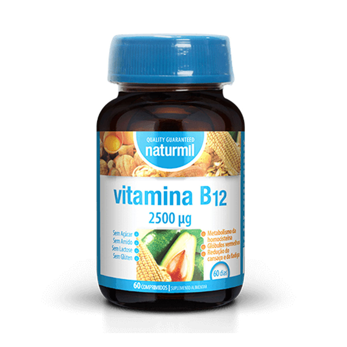 Vitamina B12 60 Comprimidos - Go Natural