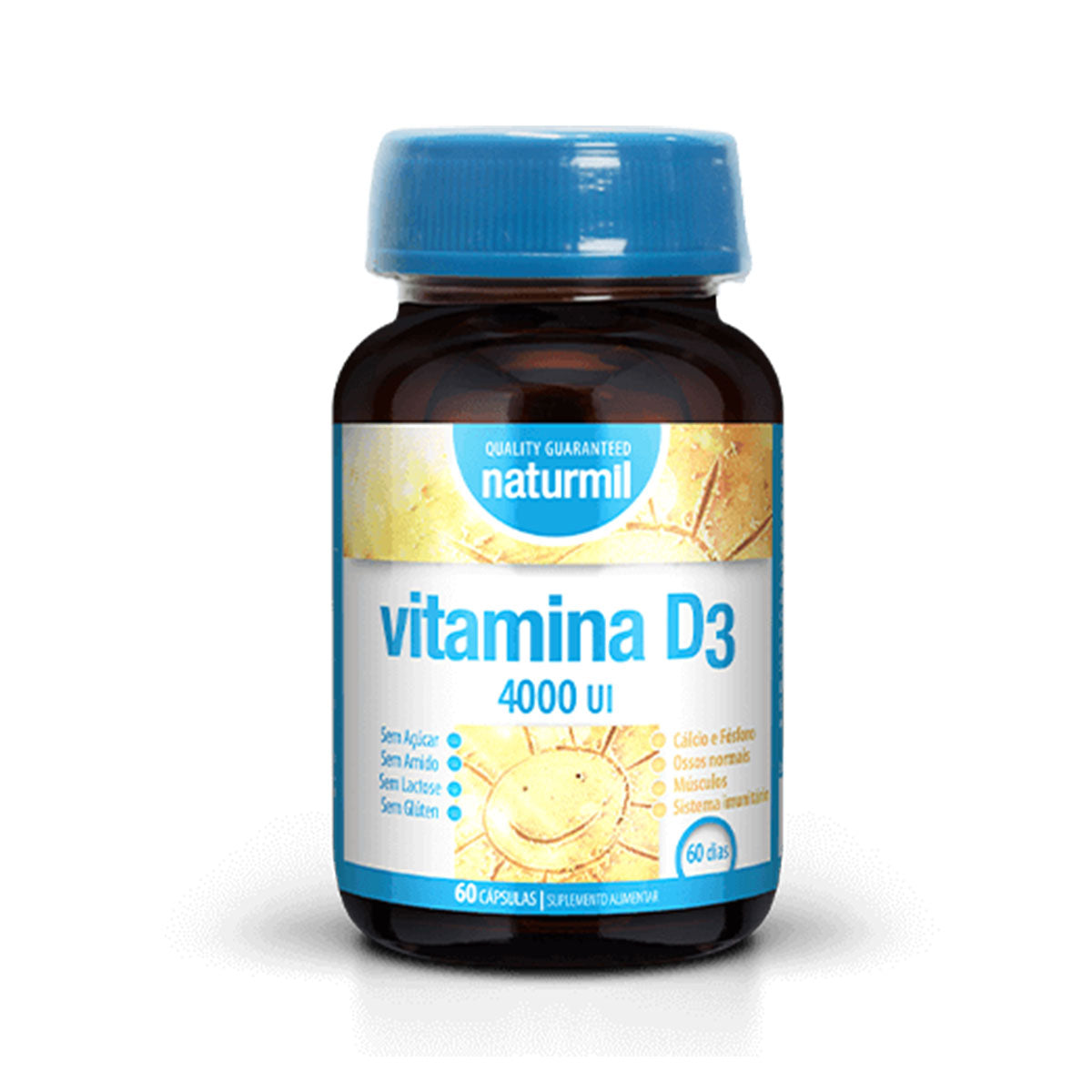 Vitamina D 4000 U.I. 60 Cápsulas - Go Natural