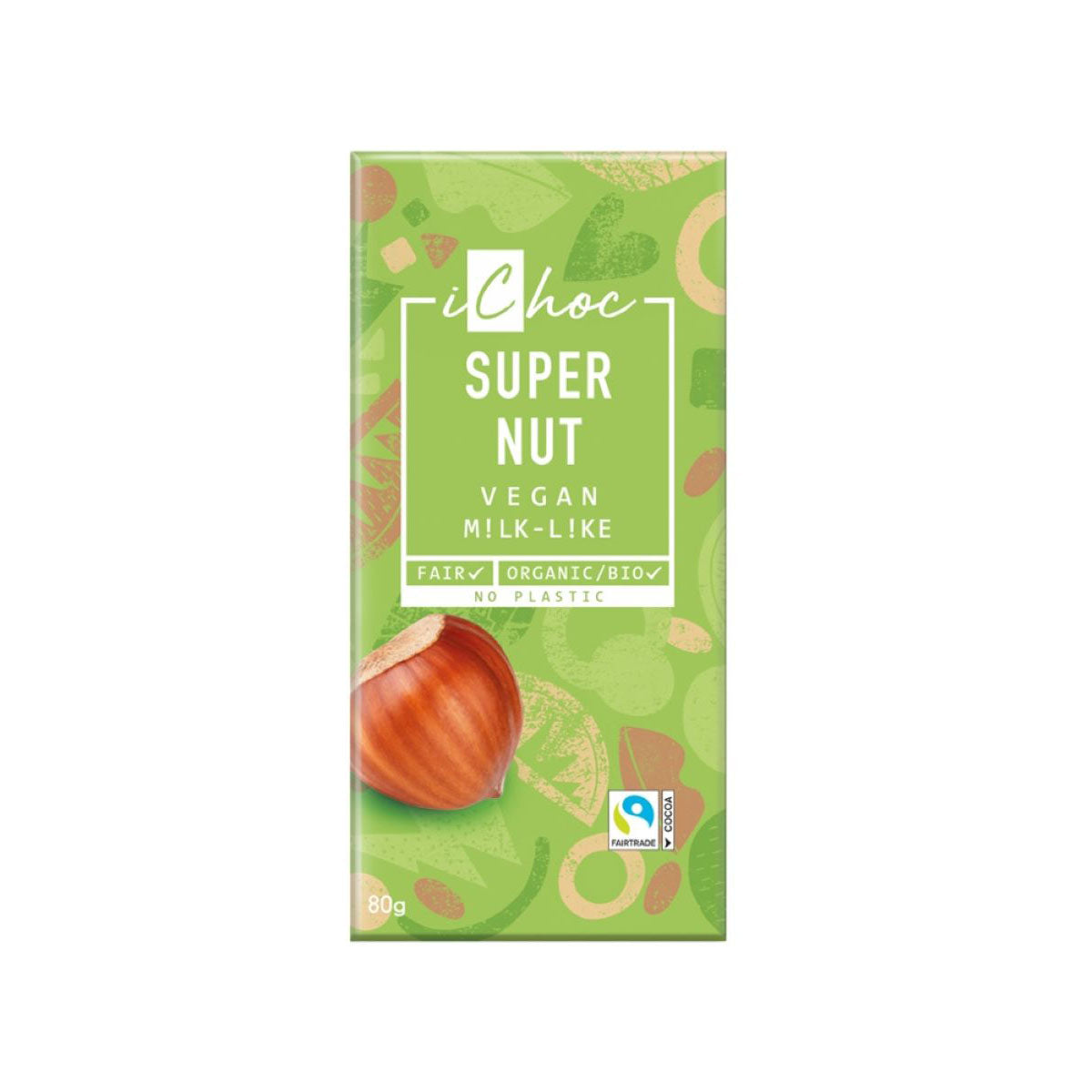Chocolate de Avelã Vegan BIO 80 gr - Go Natural