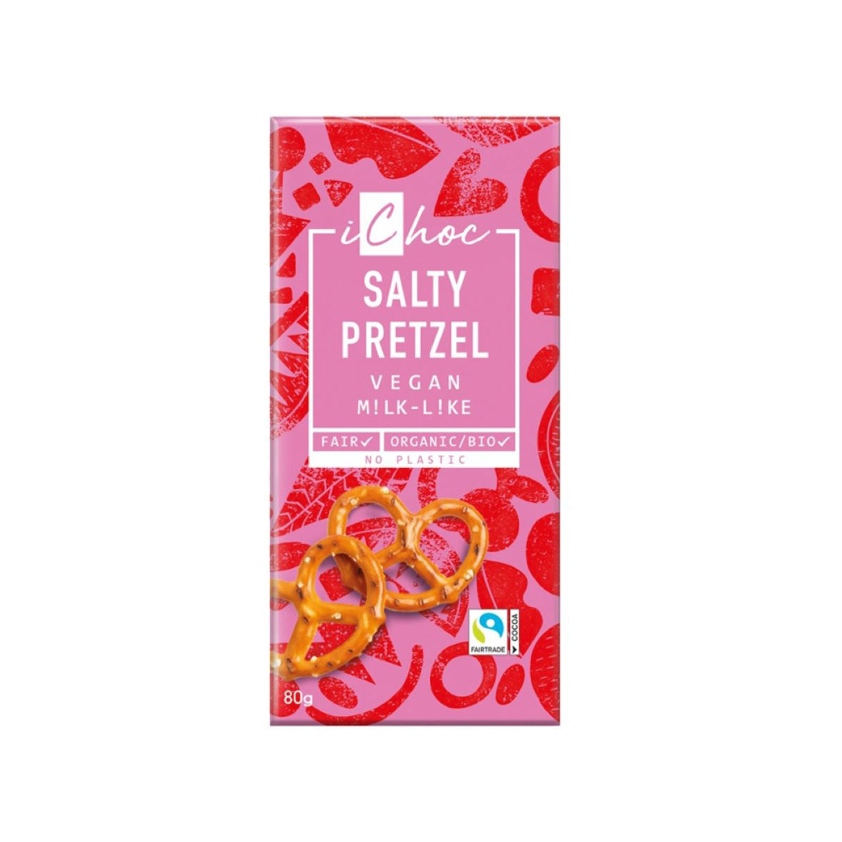 Chocolate Pretzel Salgado Vegan 80 gr - Go Natural
