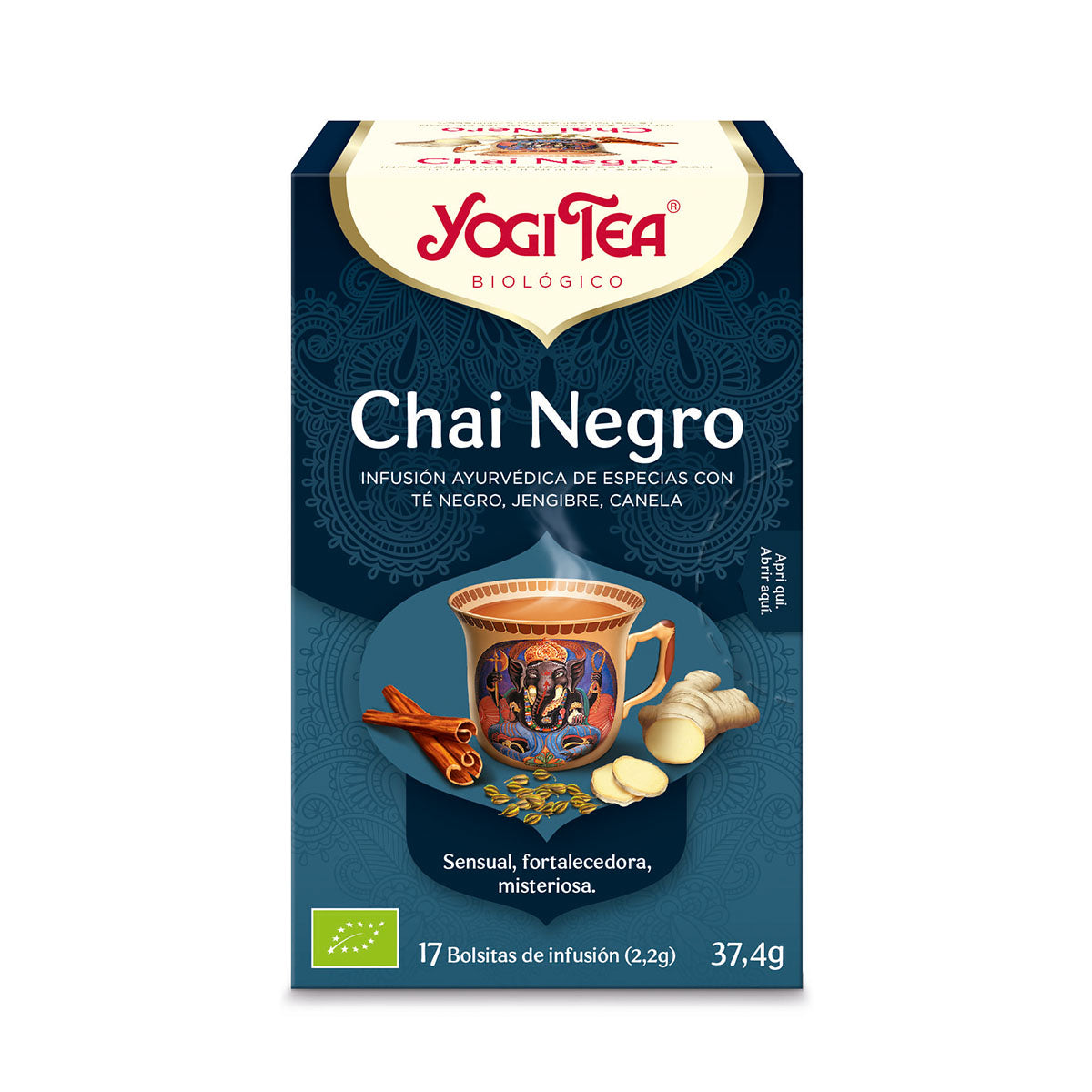 Chá Preto Chai BIO 17 saquetas - Go Natural