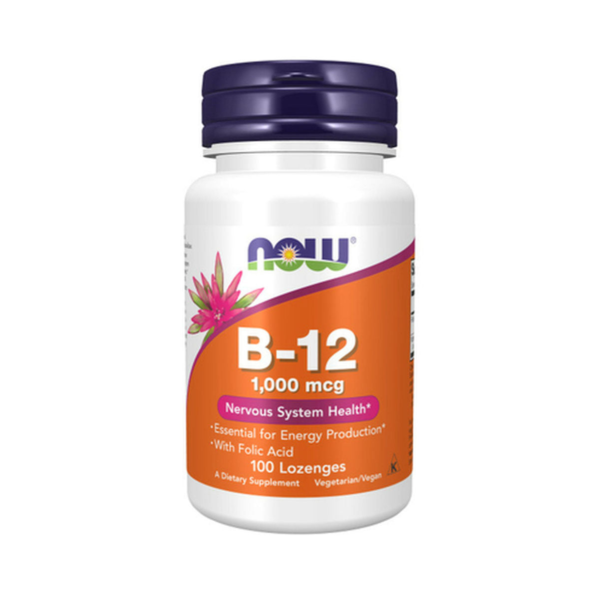 Now Vitamin B 12 100 Comprimidos - Go Natural