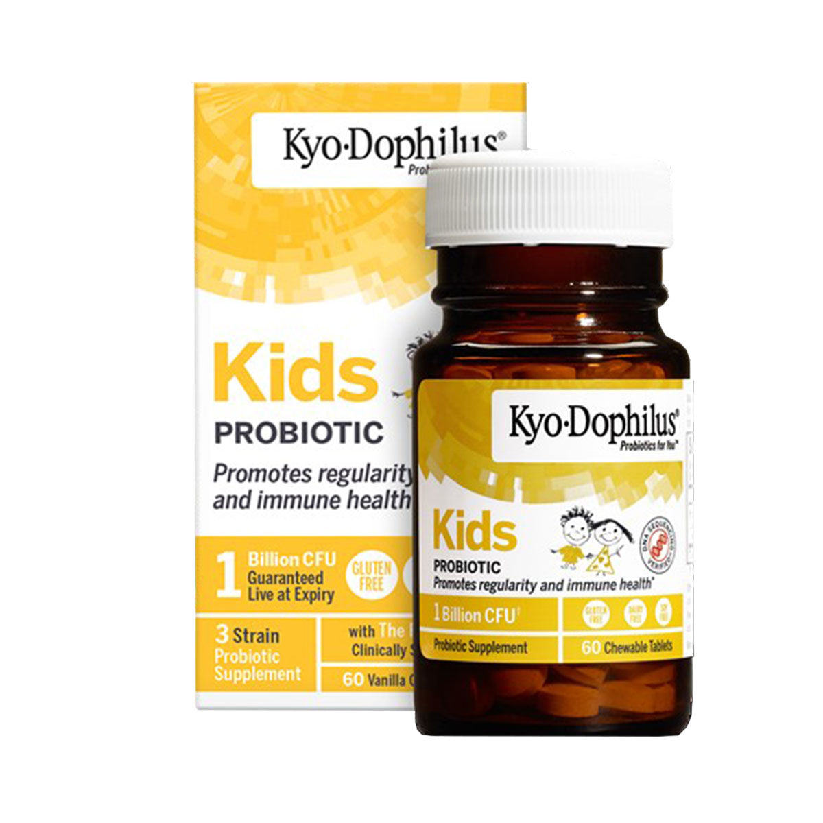 Kyolic Kyo Dophilus 60 Comprimidos Mastigaveis - Go Natural