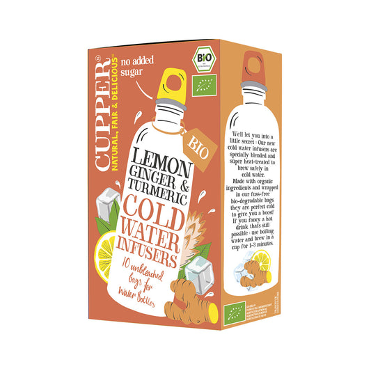 Infusão Fria Limão Gengibre - Go Natural