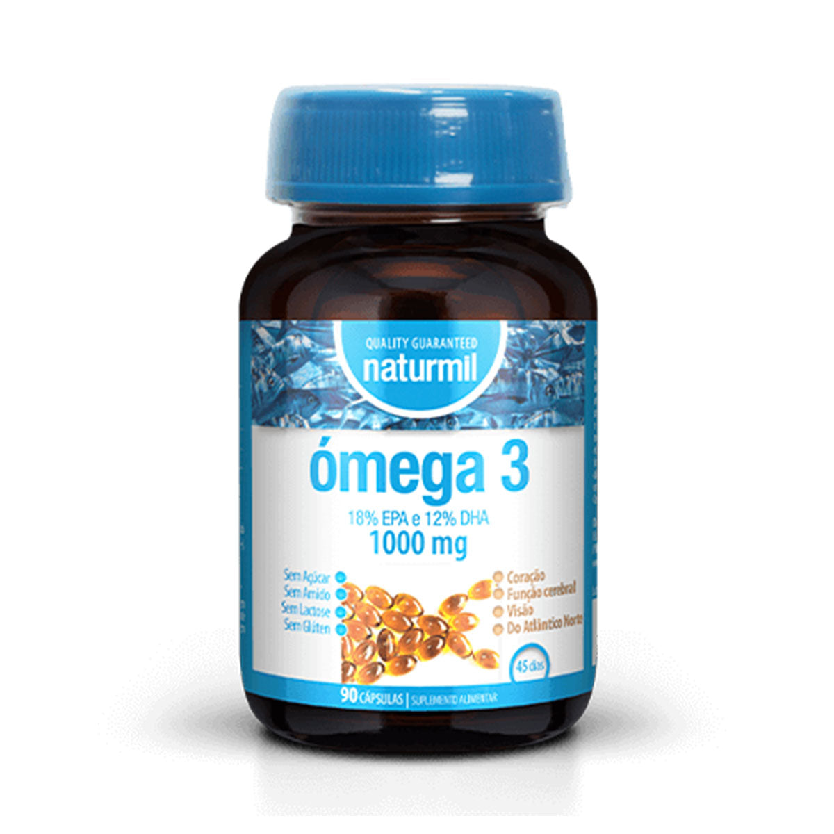 Omega-3 1000 mg 18/12 90 Capsulas - Go Natural