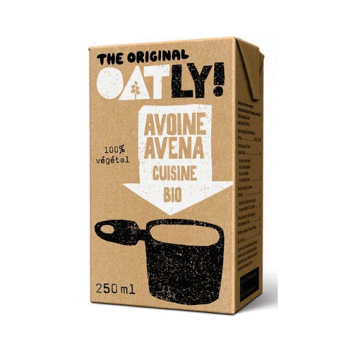 Creme de Cozinha de Aveia BIO 250 ml - Go Natural