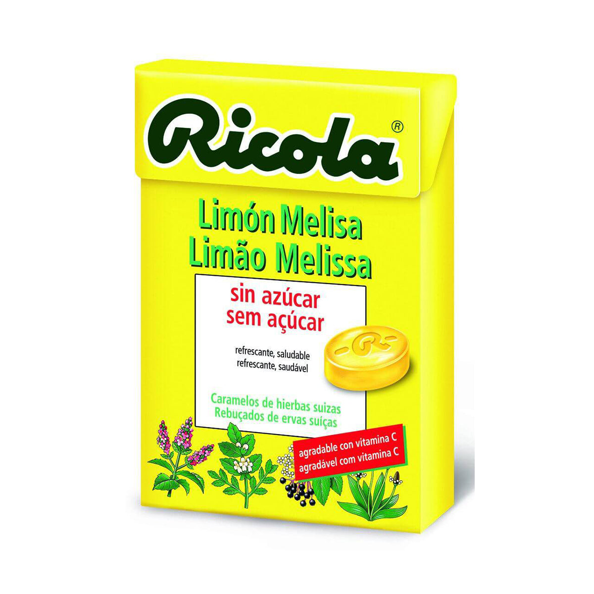 Ricola Limão + Melisa sem Açucar 50gr - Go Natural