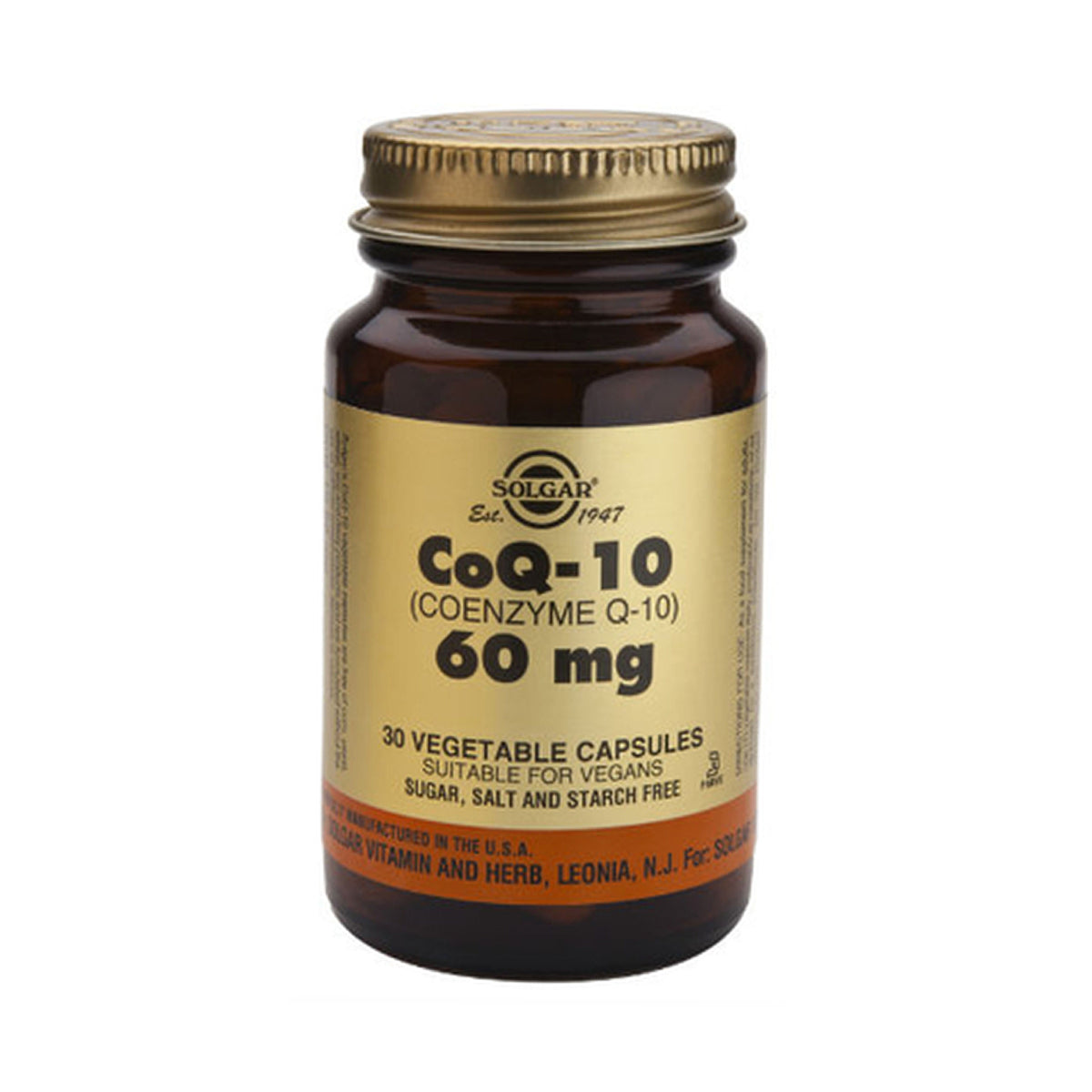 Solgar Coenzima CoQ-10 Pele 30 Cápsulas - Go Natural