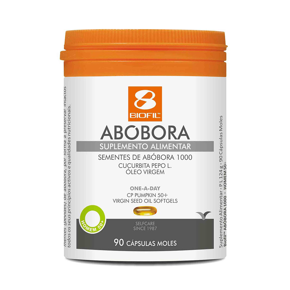 Biofil Abóbora 1000 mg 90 Cápsulas - Go Natural