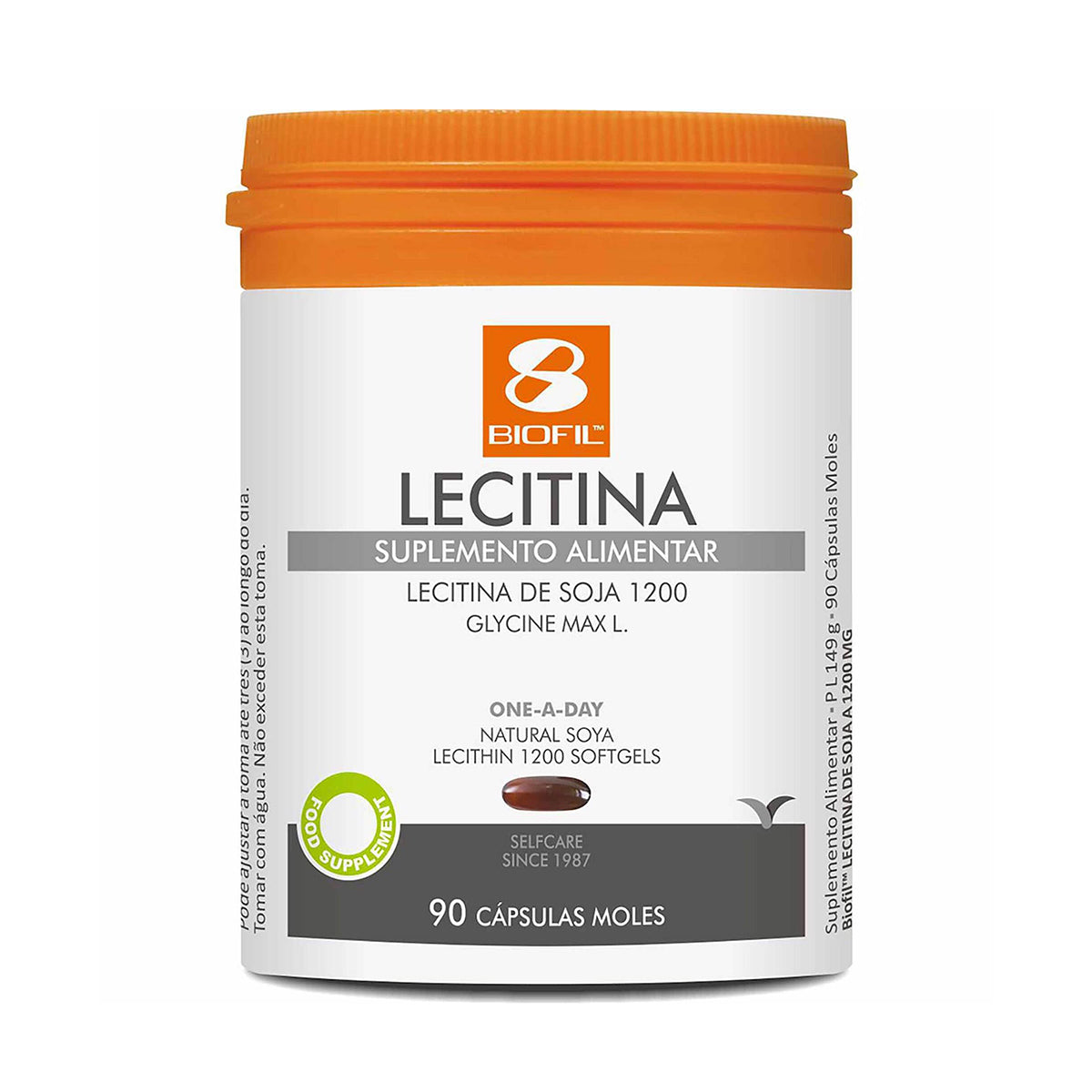 Biofil Lecitina de Soja 1200 mg 90 Cápsulas - Go Natural