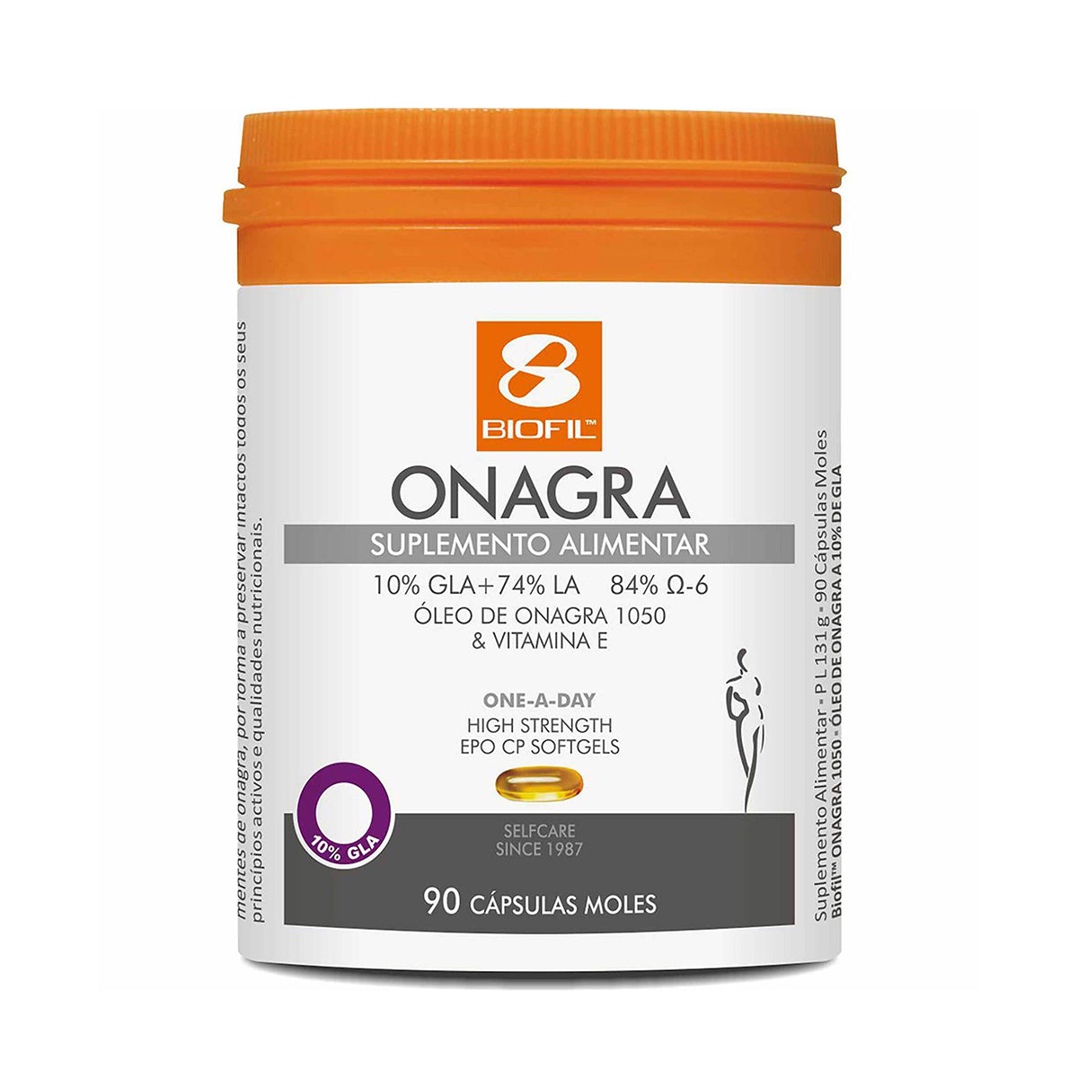 Biofil Onagra 1050 mg 90 Cápsulas - Go Natural