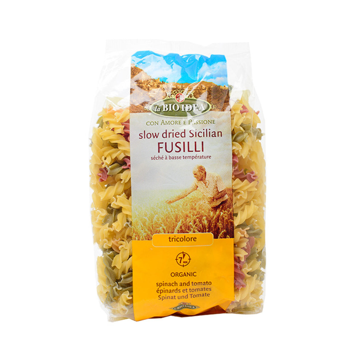 Espirais Tricolores BIO 500 gr - Go Natural