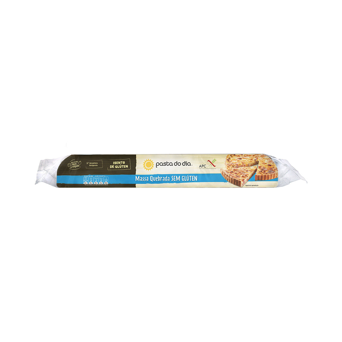 Massa Quebrada Sem Glúten 230 gr - Go Natural
