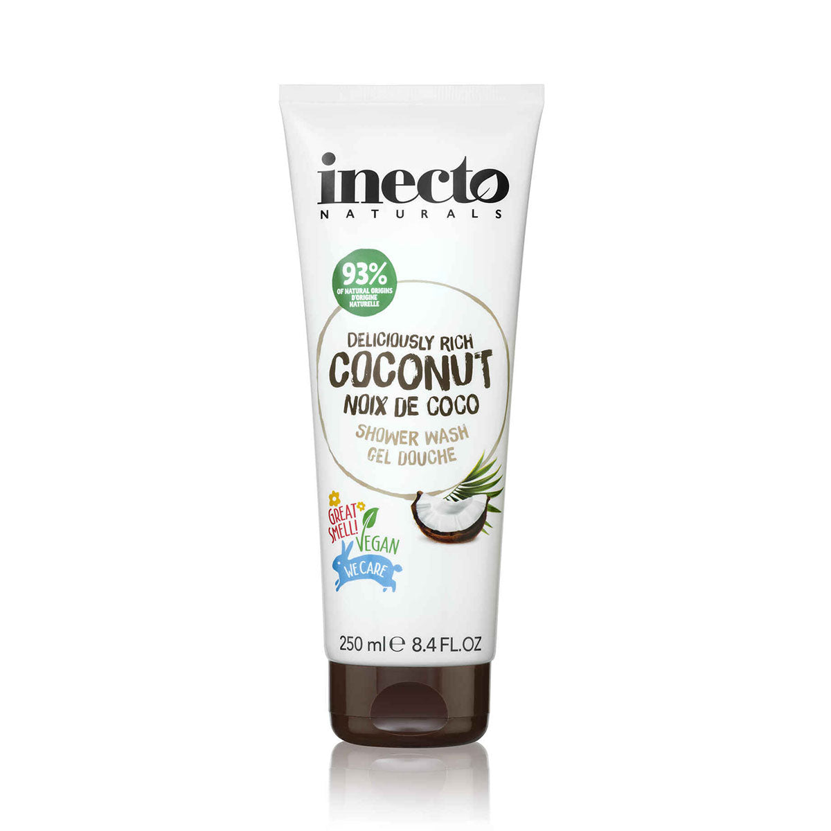 Creme de Banho Coco 250 ml - Go Natural