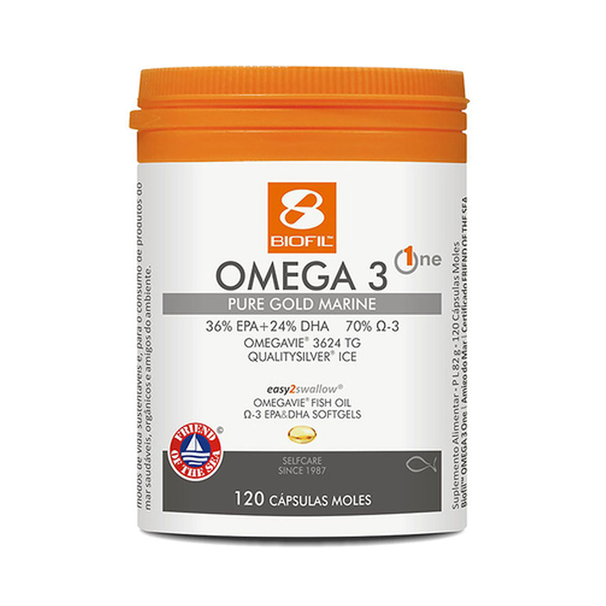 Biofil Ómega 3 One 120 Cápsulas - Go Natural