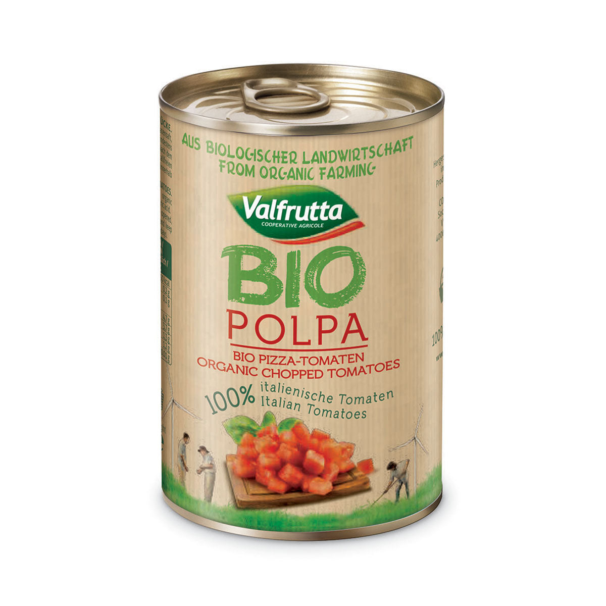 Tomate Cubos BIO 400 gr - Go Natural
