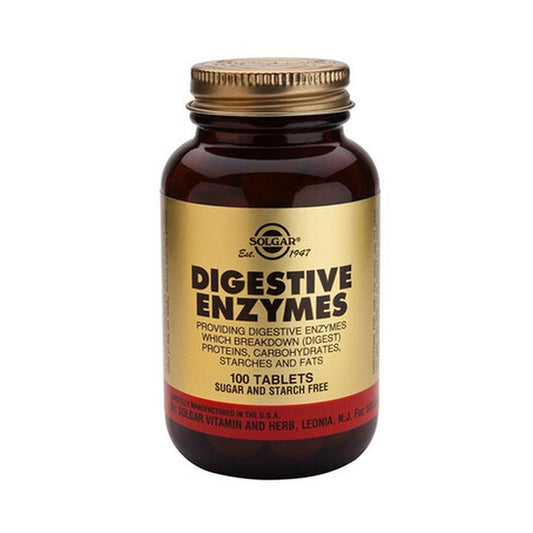 Solgar Digestive Enzymes 100 Comprimidos - Go Natural