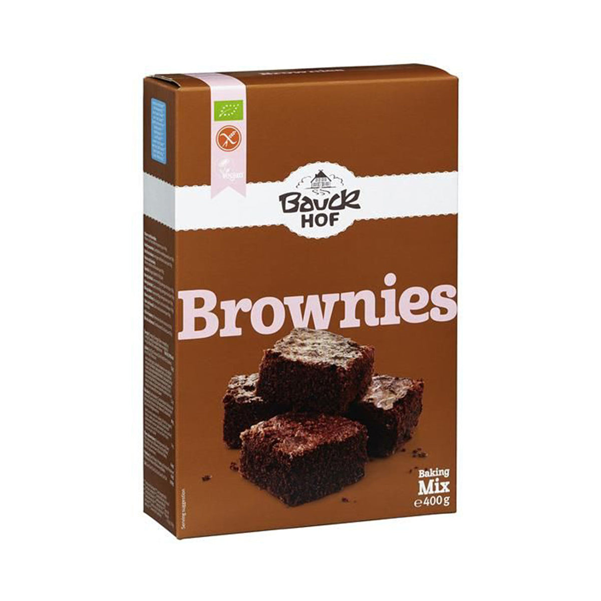 Mistura para Brownies sem Glúten BIO 400 gr - Go Natural