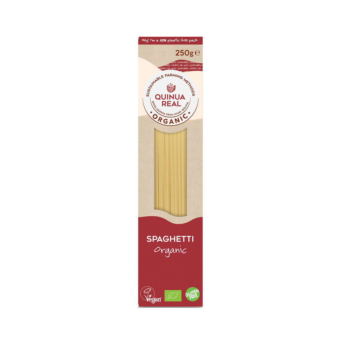 Esparguete de Arroz e Quinoa sem Glúten BIO 250 gr - Go Natural