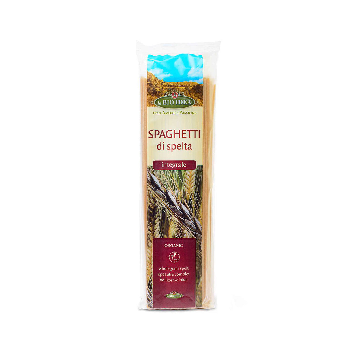 Massa Esparguete de Espelta Integral BIO 500 gr - Go Natural