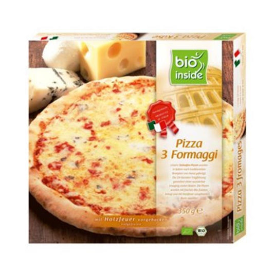 Pizza 3 Queijos BIO 350 gr - Go Natural