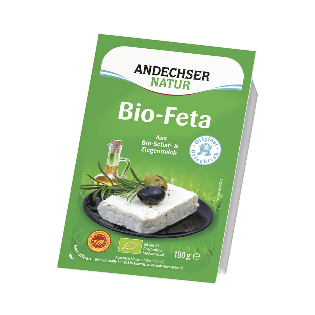 Queijo Feta 45% M.G. BIO 180 gr - Go Natural