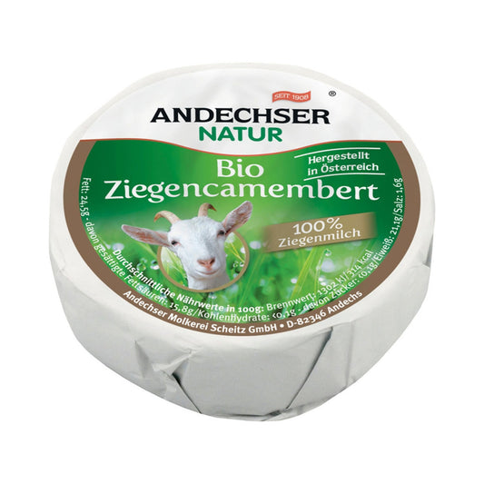 Camembert Cabra BIO 100 gr - Go Natural