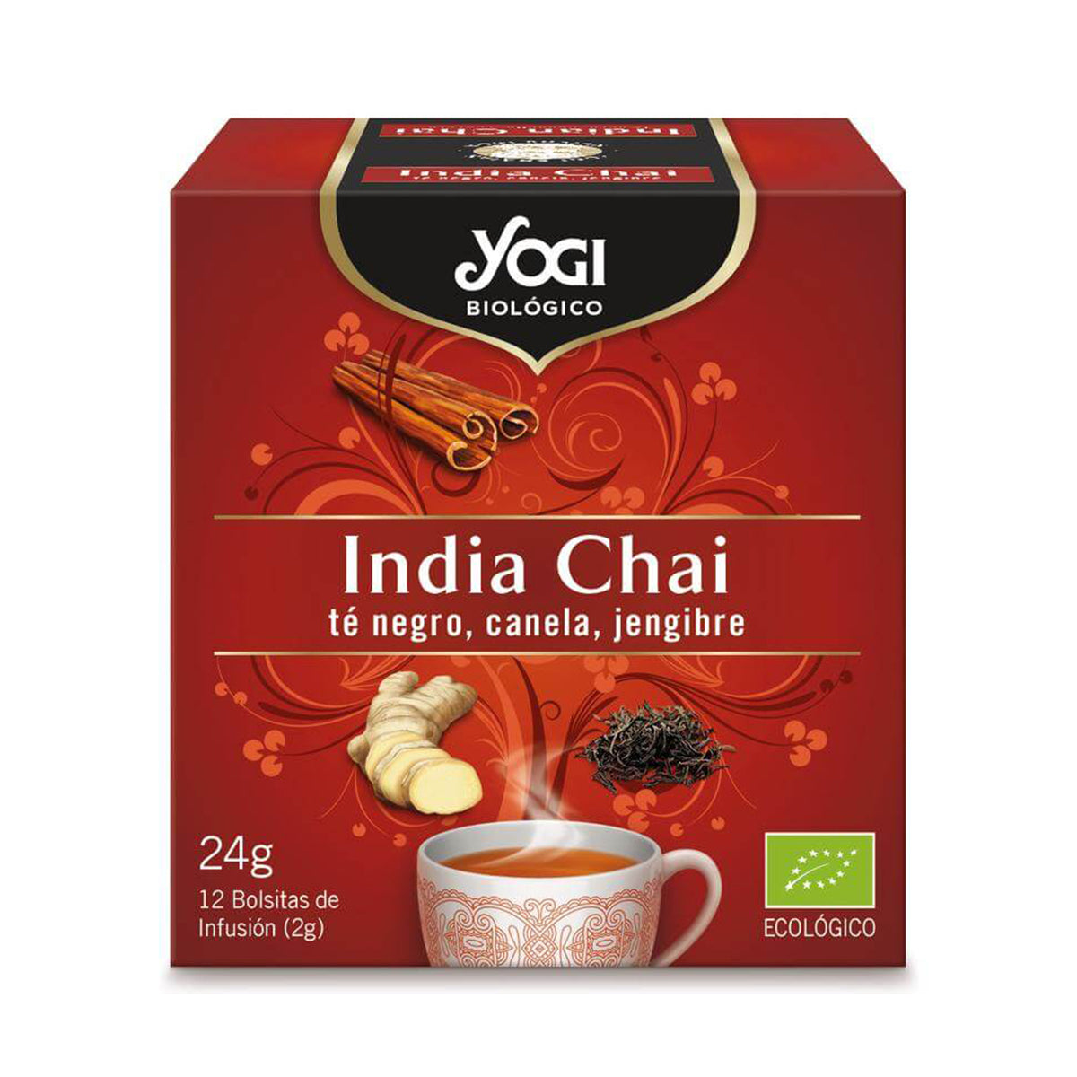 Chá com Especiarias Yogi BIO 12 Saquetas - Go Natural