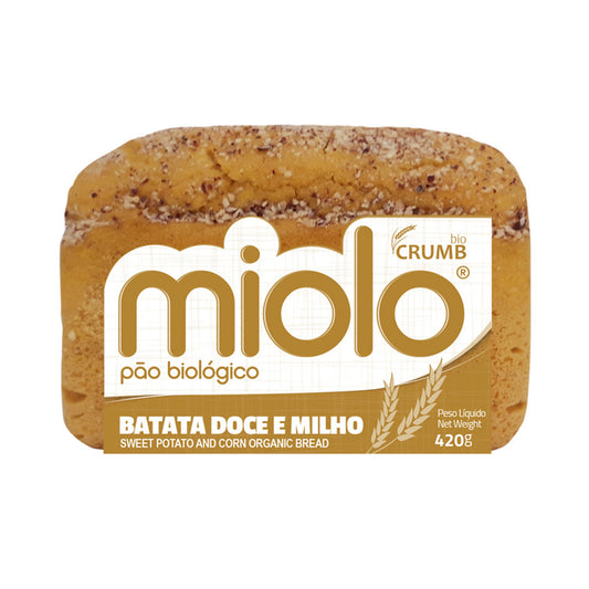 Pão de Batata Doce e Milho BIO 420 gr - Go Natural