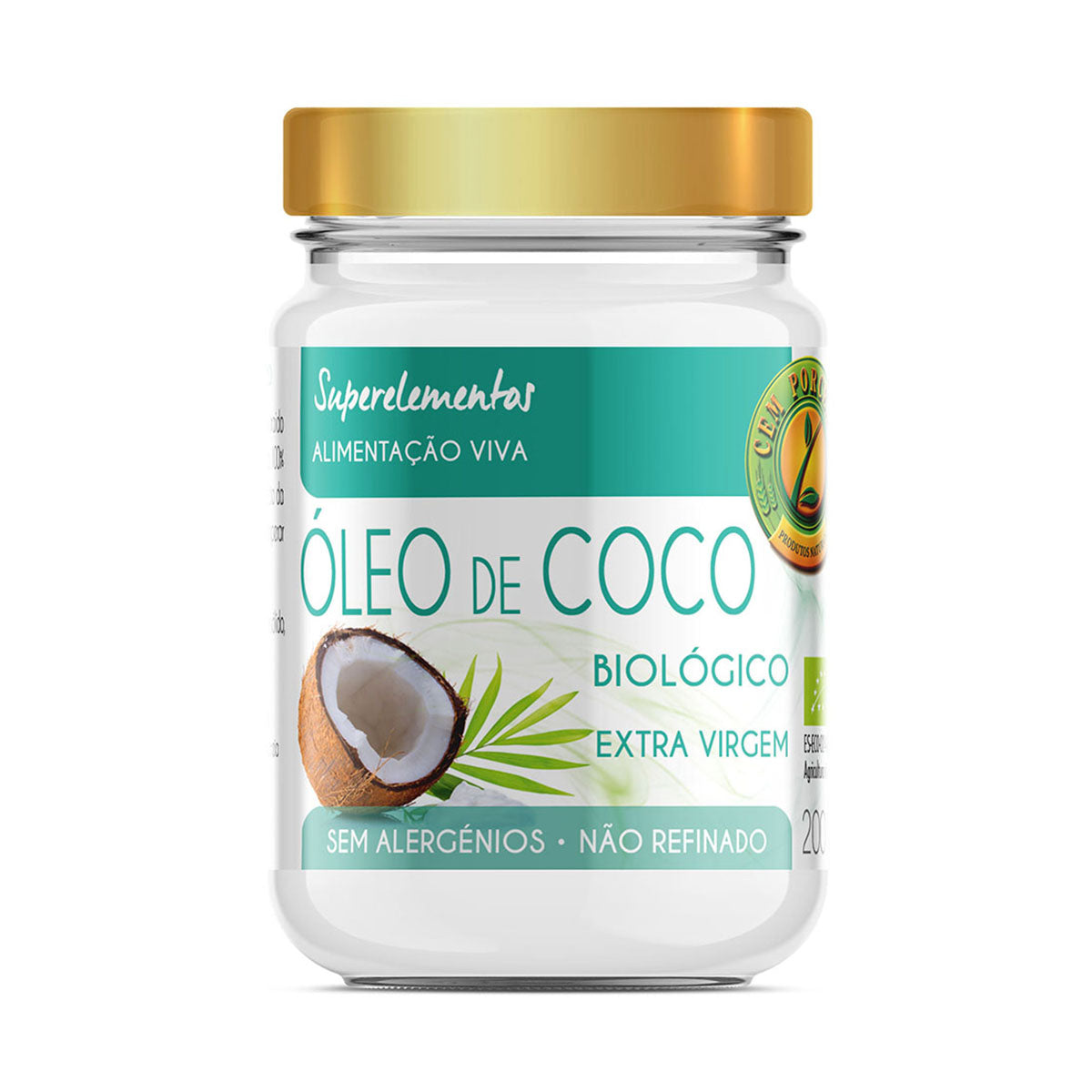 Óleo de Coco Desodorizado BIO 200 ml - Go Natural