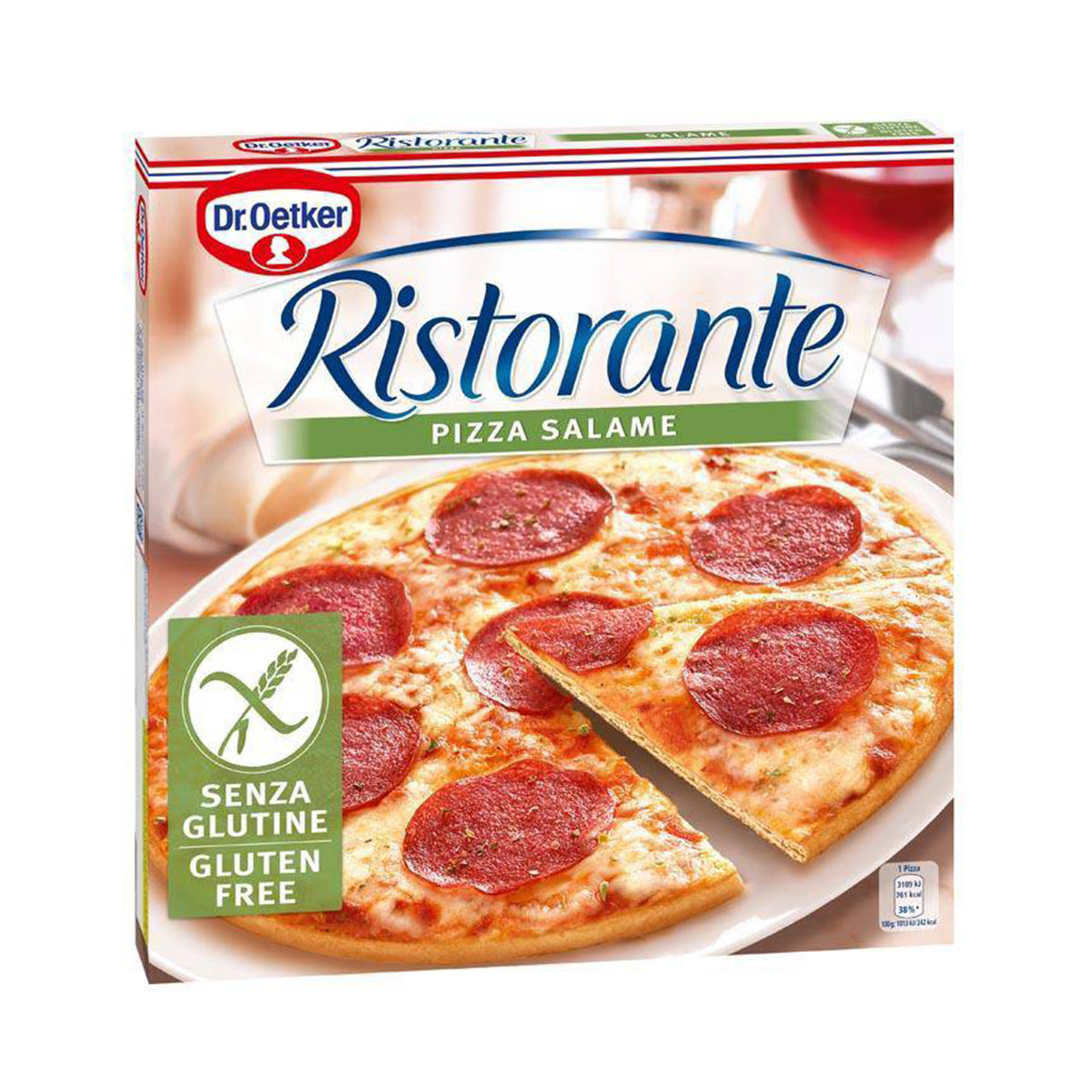 Pizza S/Gluten Salame Ristorante 315g - Go Natural