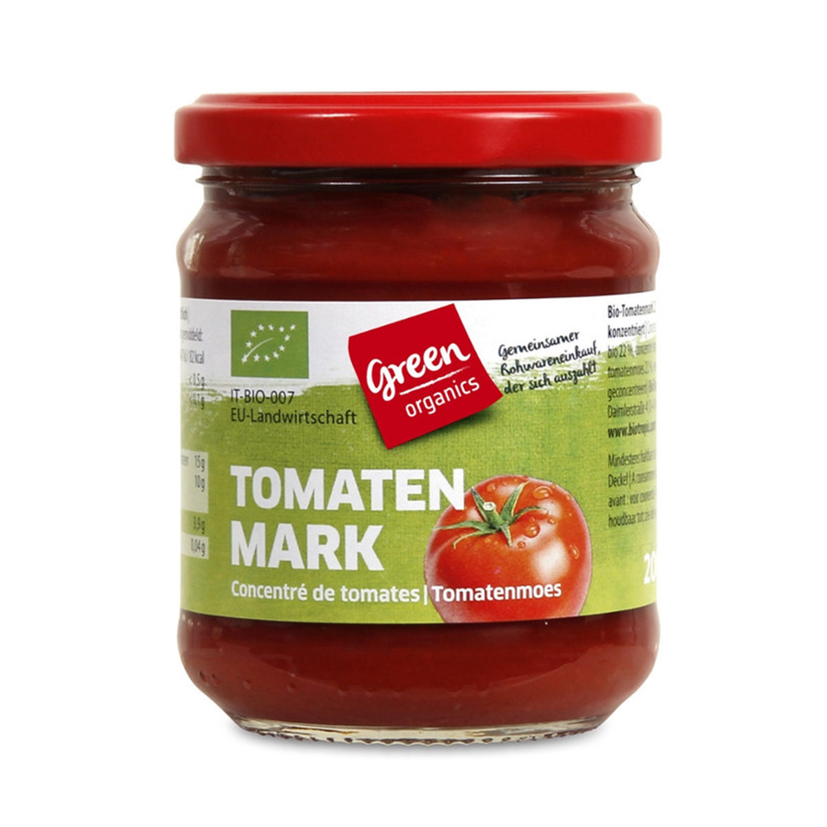 Concentrato Tomate 22% Green BIO 200gr - Go Natural