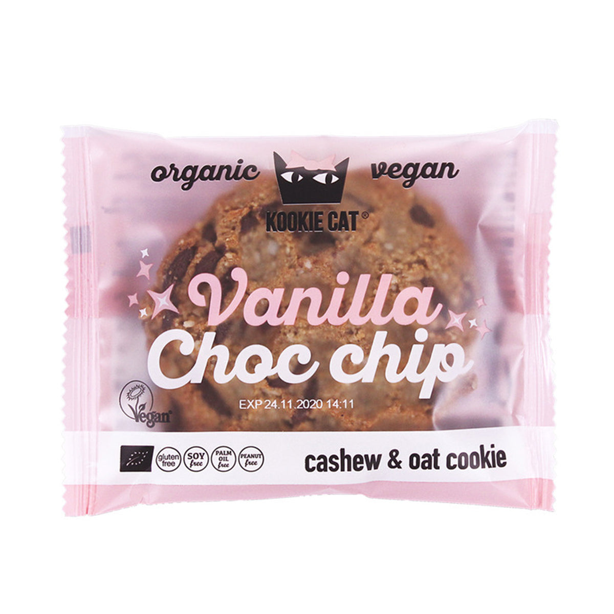 Bolacha de Baunilha com Pepitas de Chocolate BIO 50 gr - Go Natural