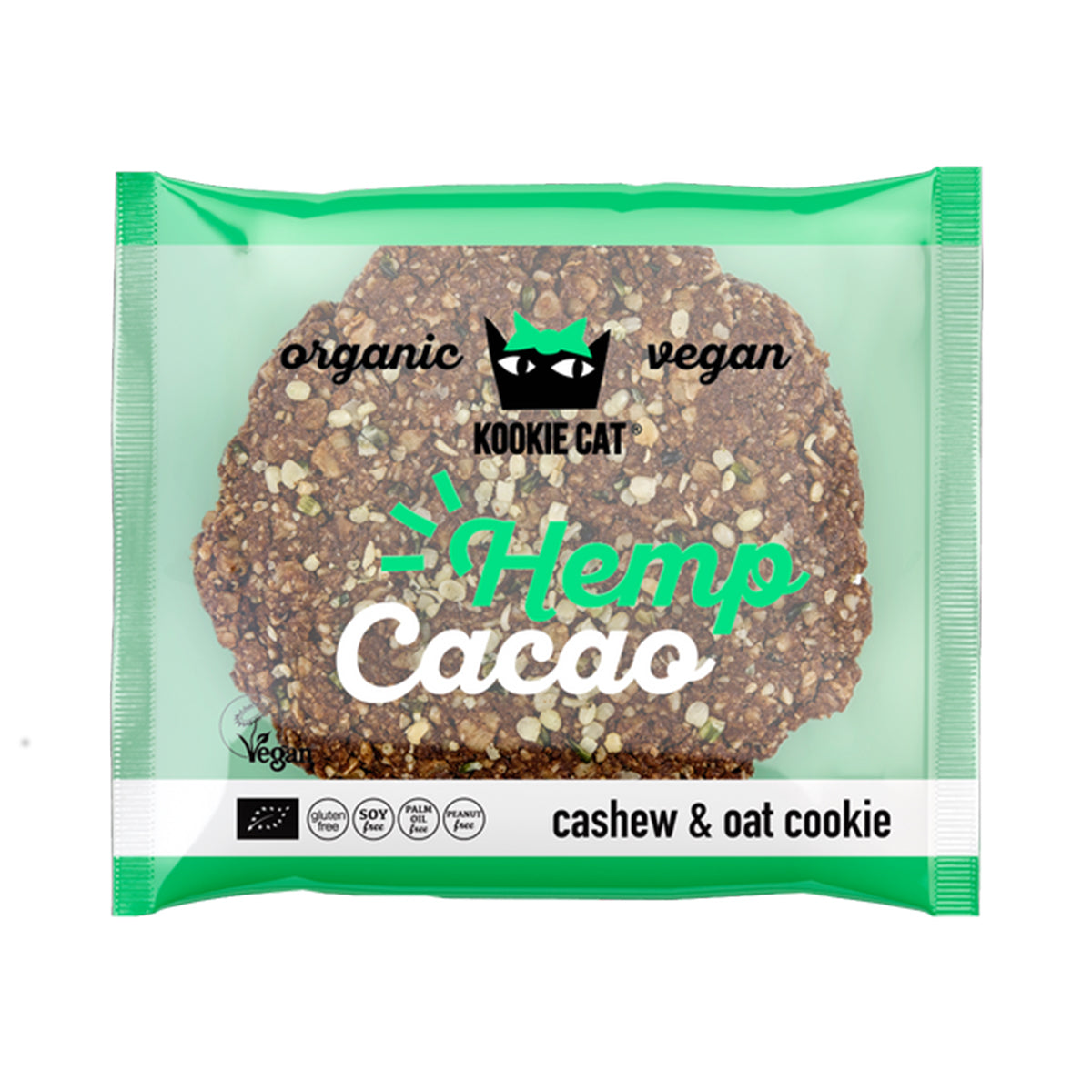 Bolacha de Cânhamo e Cacau BIO 50 gr - Go Natural