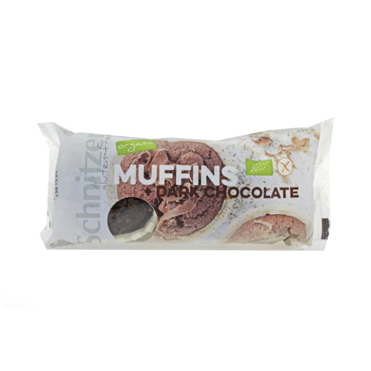 Muffins Chocolate Preto Sem Glúten BIO 2x70 gr - Go Natural