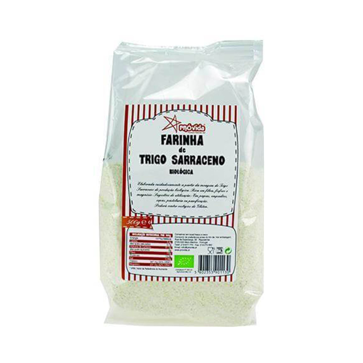 Farinha de Trigo Sarraceno Provida BIO 500gr - Go Natural