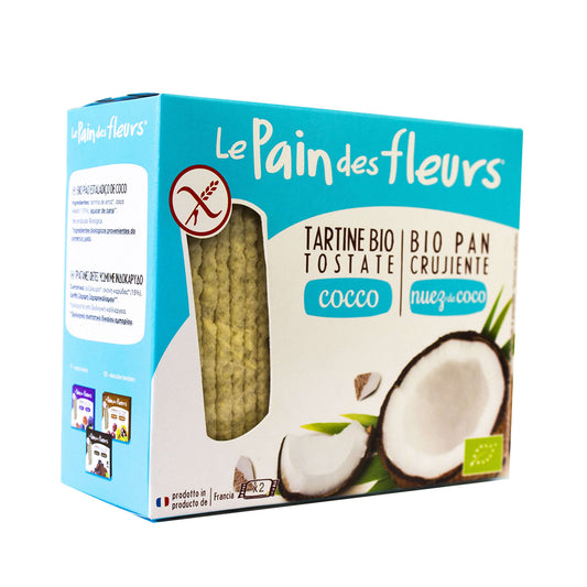 Tostas de Côco Sem Glúten BIO 150gr - Go Natural