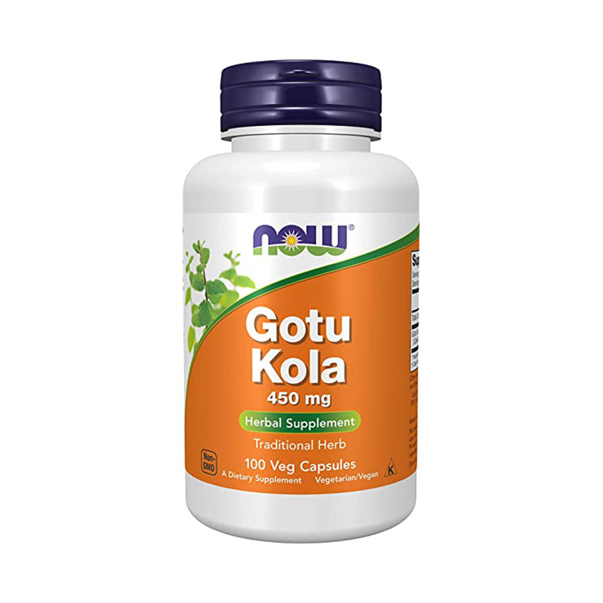 Now Gotu Kola 100 Cápsulas - Go Natural