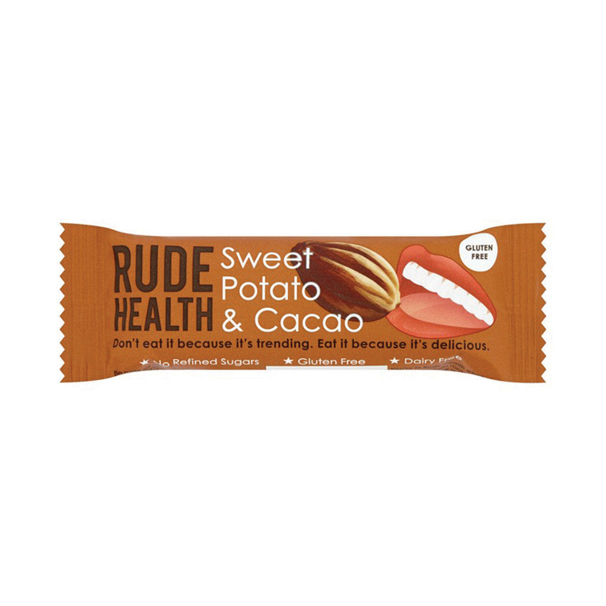 Barra de Batata Doce e Cacau Sem Glúten 35 gr - Go Natural
