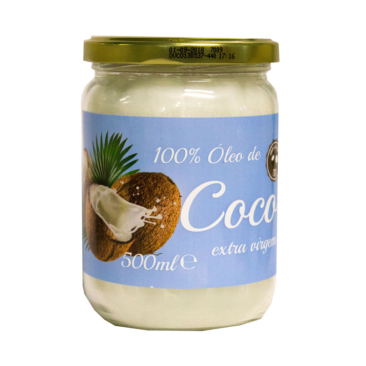 Óleo de Coco Extra Virgem BIO 500 ml - Go Natural