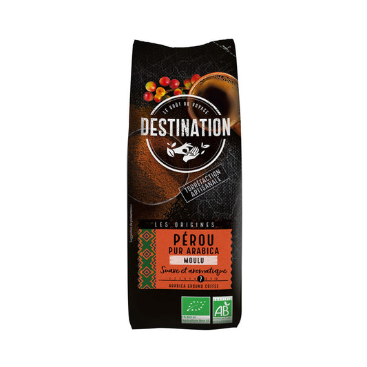 Café Moído Perú 100% Arábica Moagem Fina BIO 250 gr - Go Natural