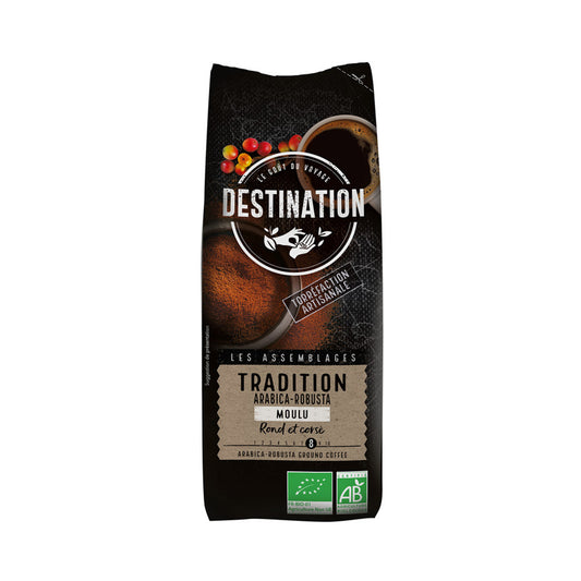 Café Moído Tradição Arábica e Robusta BIO 250 gr - Go Natural