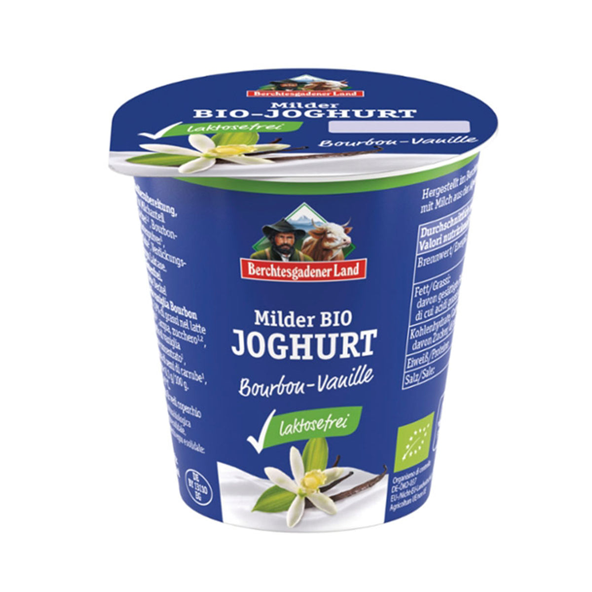 Iogurte de Baunilha sem Lactose BIO 150 gr - Go Natural