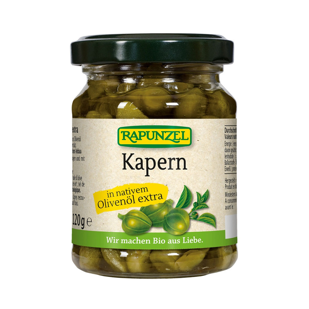 Alcaparras em Azeite 120 gr - Go Natural