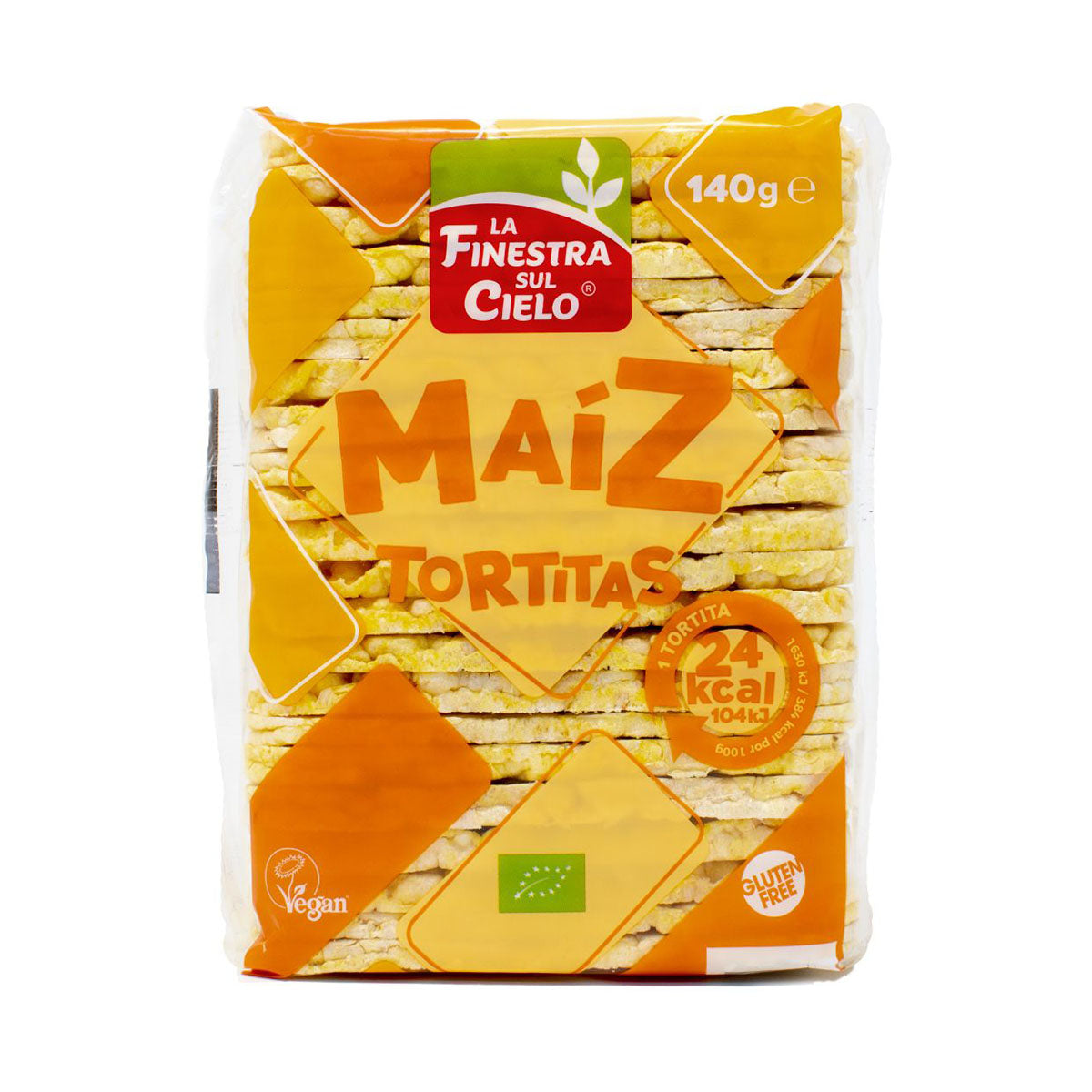 Tortitas de Milho sem Glúten BIO 140 gr - Go Natural