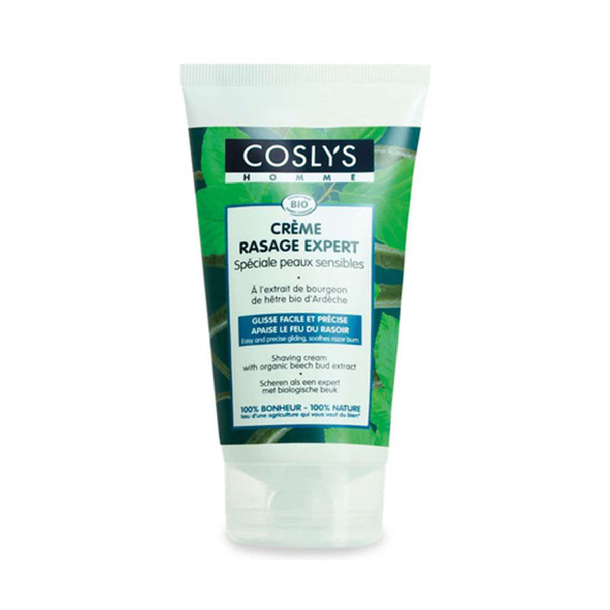 Creme de Barbear Peles Sensíveis BIO 150 ml - Go Natural