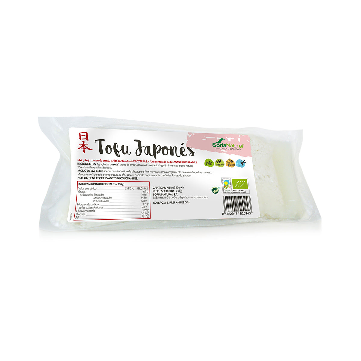 Tofu Japonês 300 gr - Go Natural